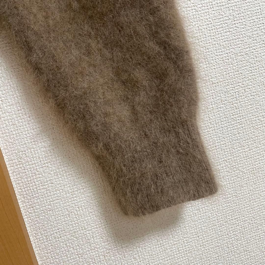 美品♡Plage プラージュ　Fur Back Open プルオーバー ブラウン