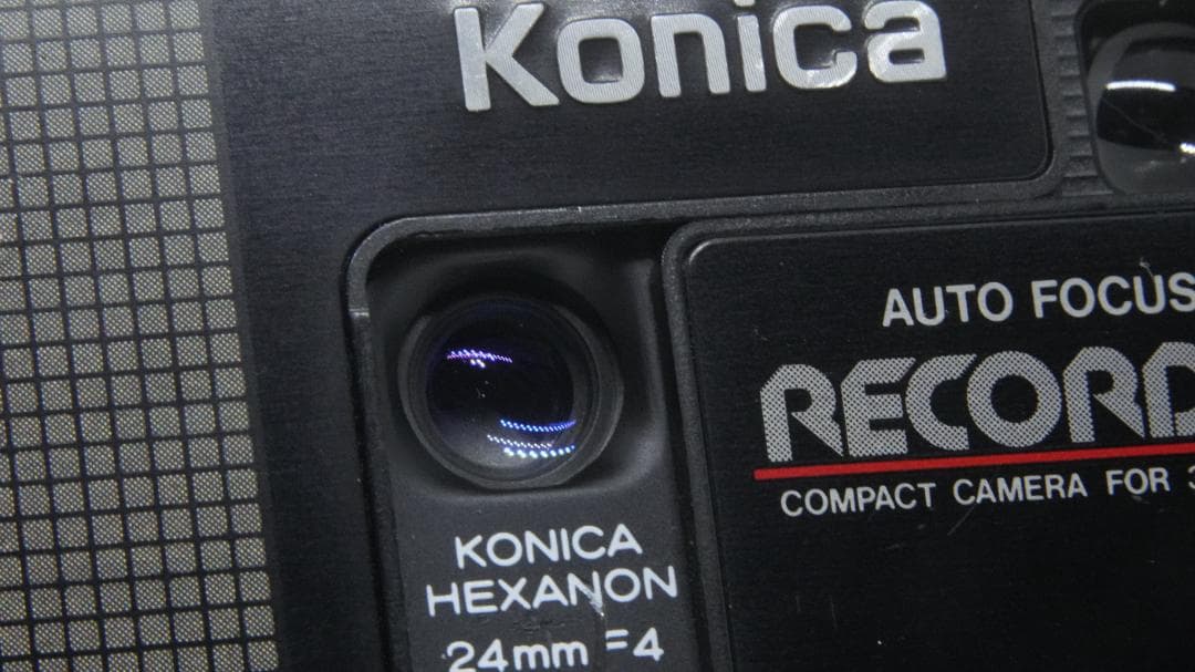 【A3131】 KONICA RECORDER コニカ レコーダー ブラック