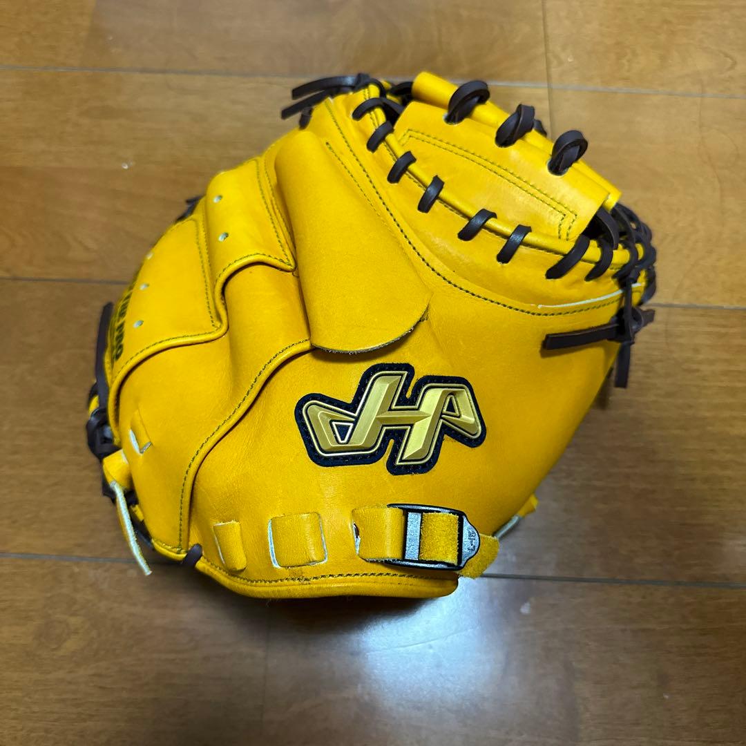 HAITAKEYAMA K-M9JY 硬式グローブ Jイエロー