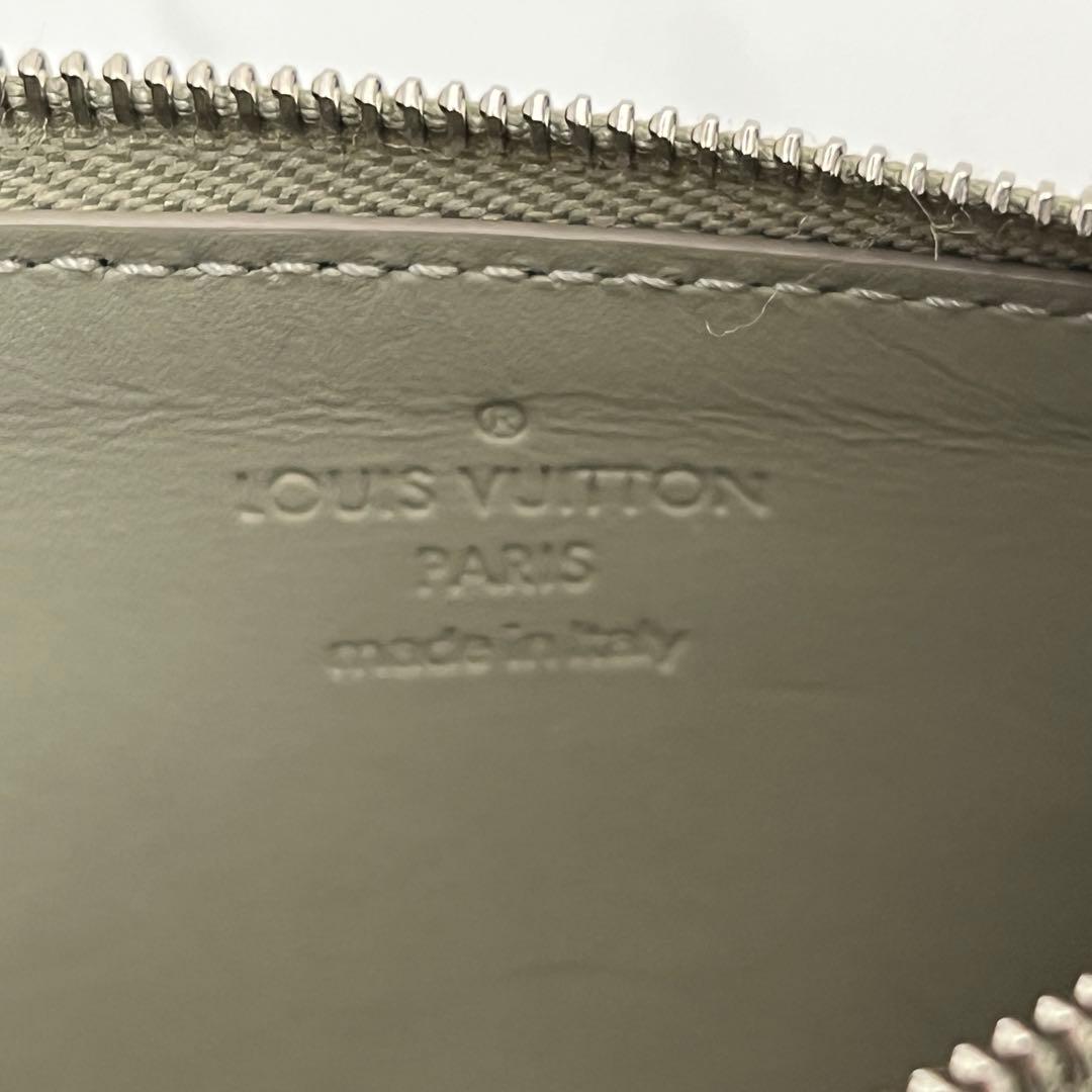 ルイヴィトン カードホルダー LVアエログラム ケース ライトグレー