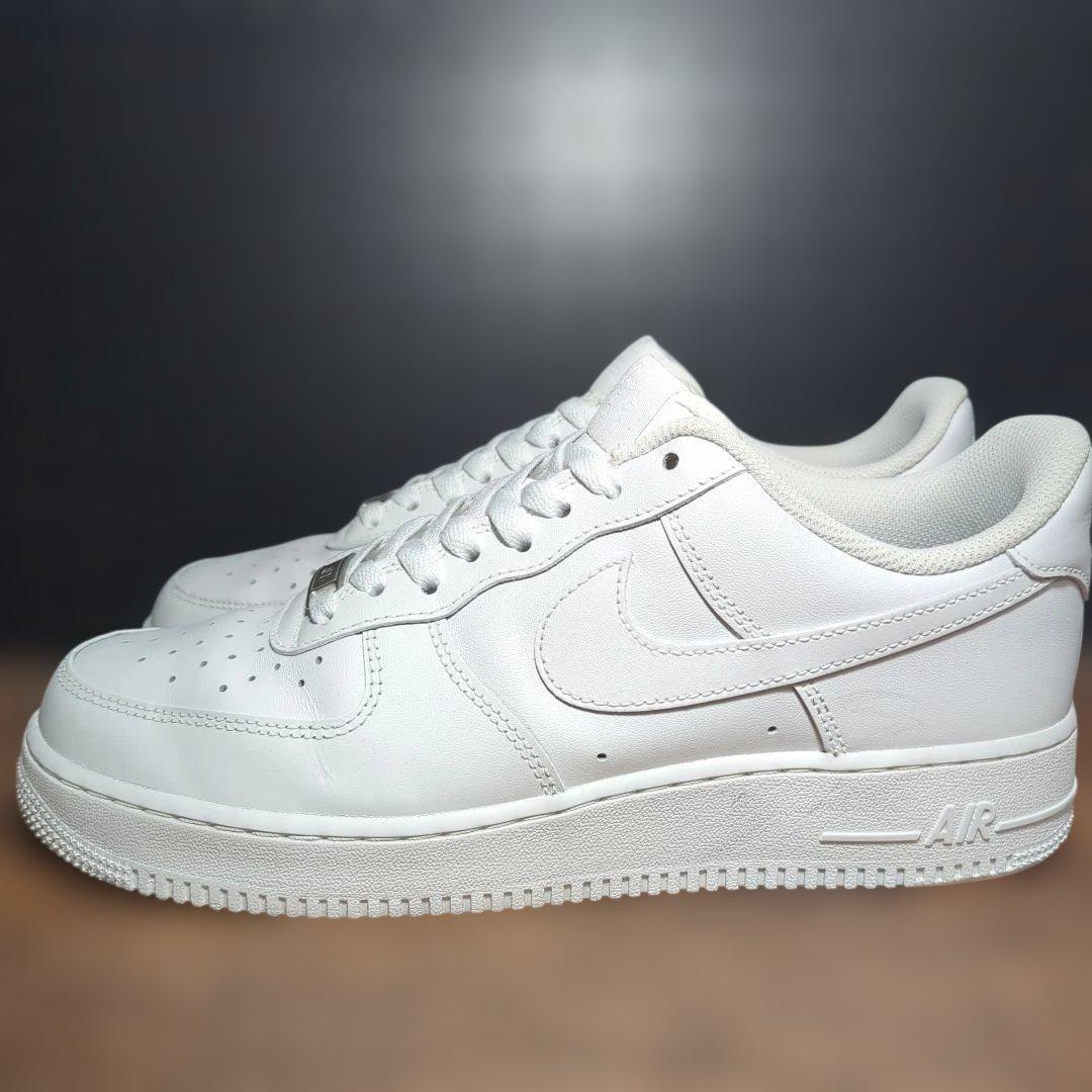 【28cm中古】ナイキ エアフォース1 ロー ホワイト