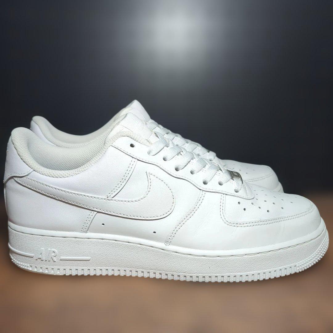 【28cm中古】ナイキ エアフォース1 ロー ホワイト