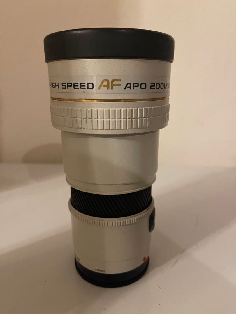 MINOLTA ハイスピード AF APO 200mm レンズ