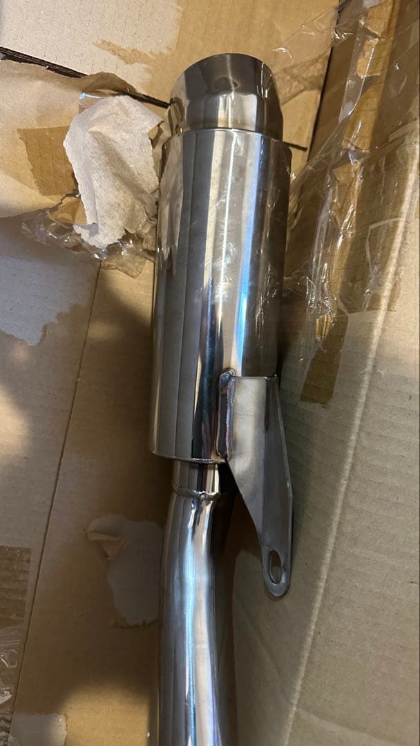 コンパクトスポーツマフラー 丸目キャリー