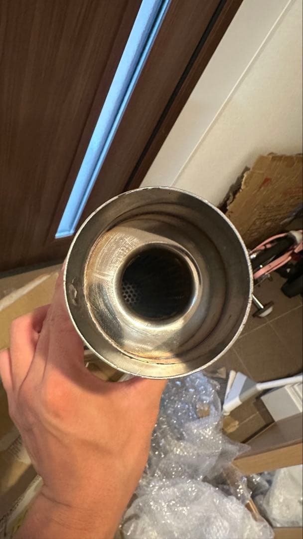 コンパクトスポーツマフラー 丸目キャリー