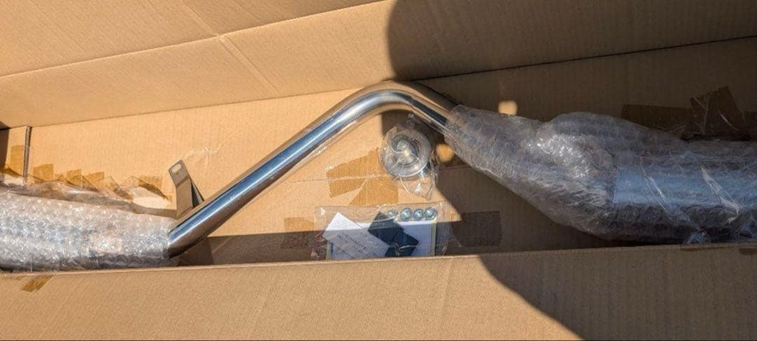 コンパクトスポーツマフラー 丸目キャリー