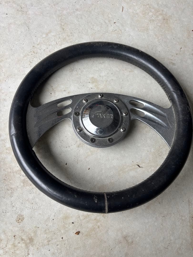 週末値下げ！FAKER ステアリング　当時物　USDM