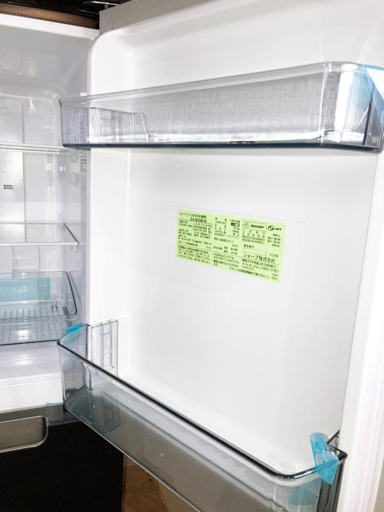 30日迄！22年製★SHARP 152L 冷蔵庫【SJ-GD15H-B】EQ15