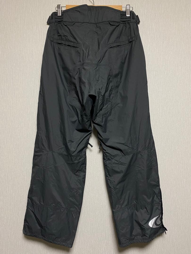 00s SALOMON　旧ロゴ　スキーウェア　セットアップ　M オレンジ　グレー