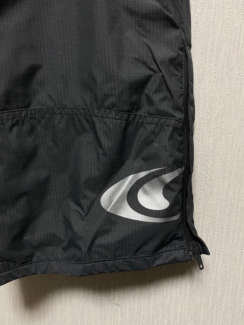 00s SALOMON　旧ロゴ　スキーウェア　セットアップ　M オレンジ　グレー