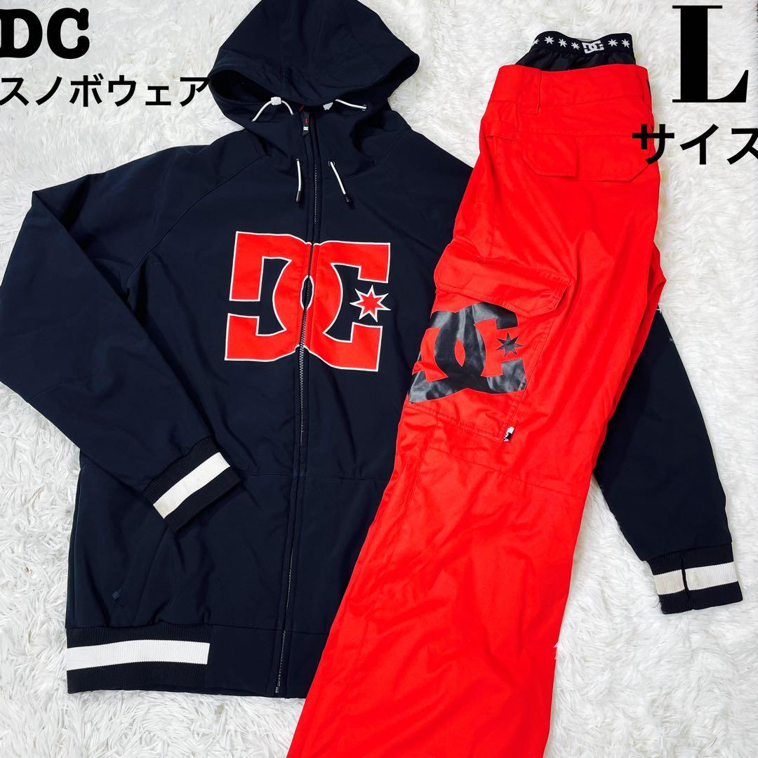 DC スノーボードウェア Lサイズ ブラック/レッドwater10k proof