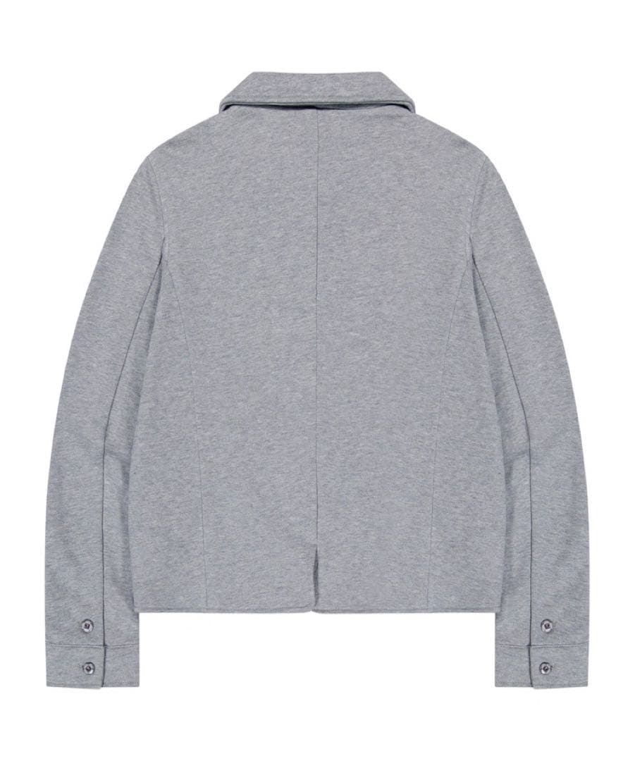 トップス coyseio SWEAT JACKET MELANGE GREY