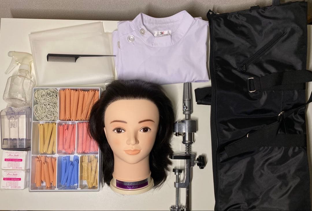 ワインディングセット 美容師国家試験 美容師学校