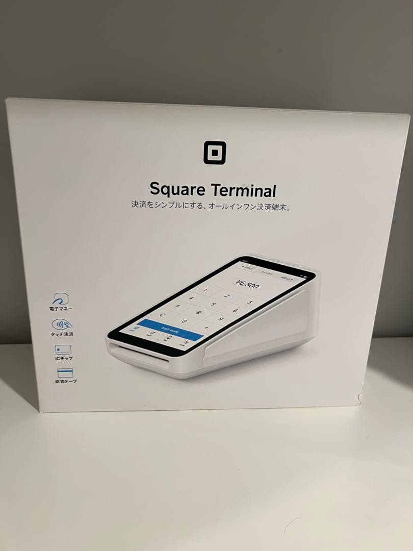 Square Terminal 本体・元箱・充電器・レジロール紙付き