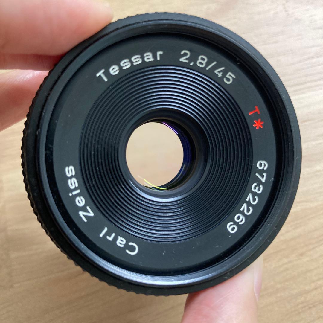 Carl Zeiss Tessar f2.8 45mm Y/Cマウント