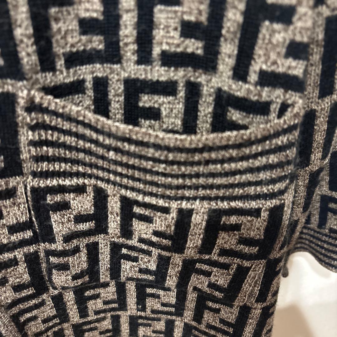 FENDIフェンディパーカーロングカーディガン