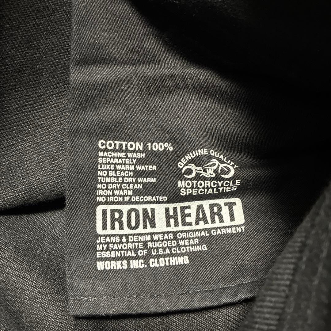 【極美品】IRON HEART アイアンハート 極厚21oz 黒鎧 ブーツカット
