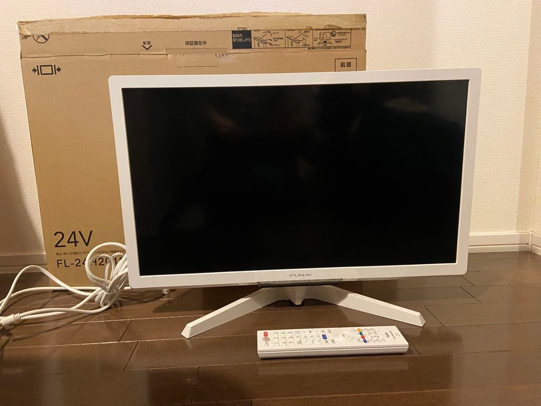 【りんご】FUNAI FL-24H2010W 24V液晶テレビ