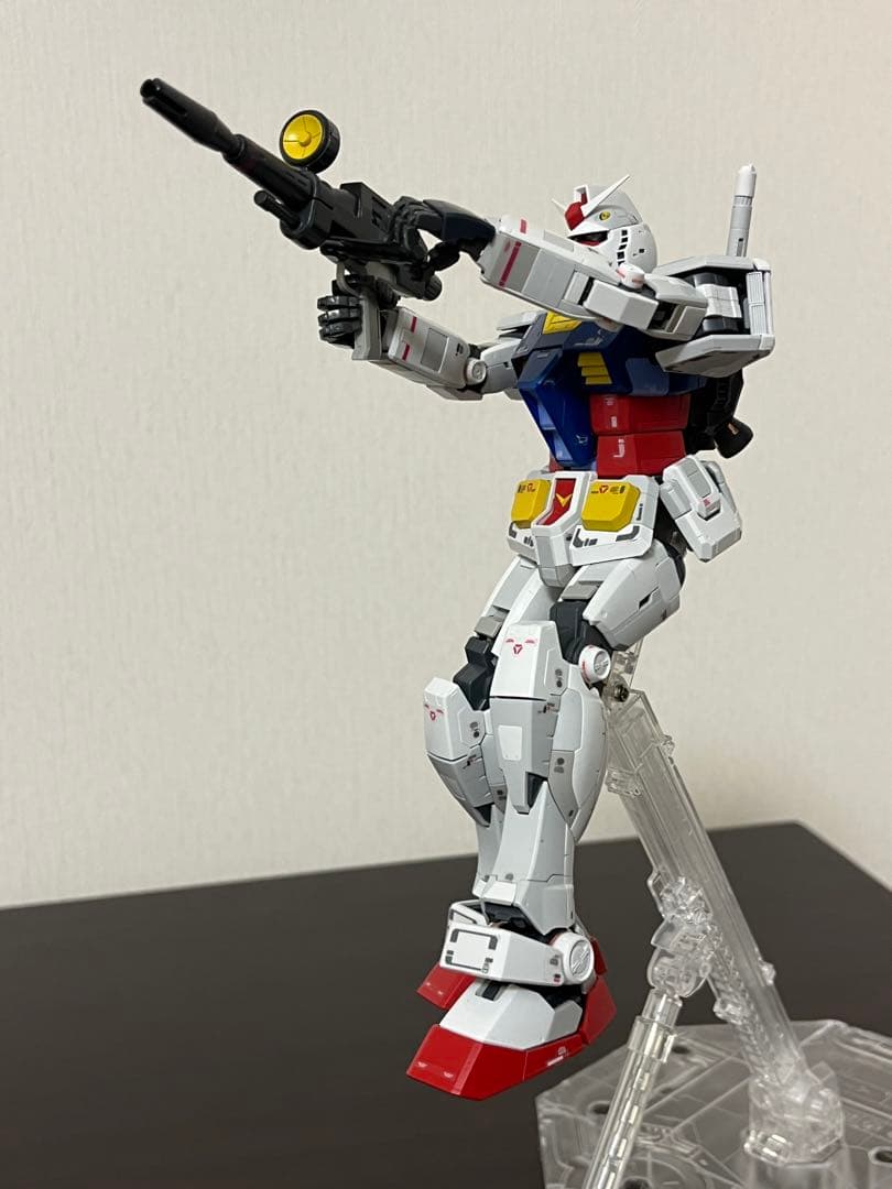 た*う様 MG RX-78-2 ガンダム 1/100 部分塗装完成品
