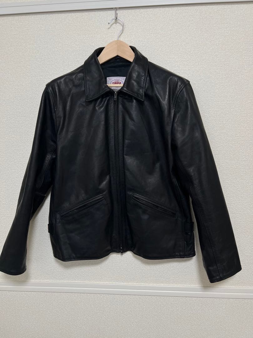 JAMES GROSE CARLTON ライダース 別注 馬革 タグ有 42