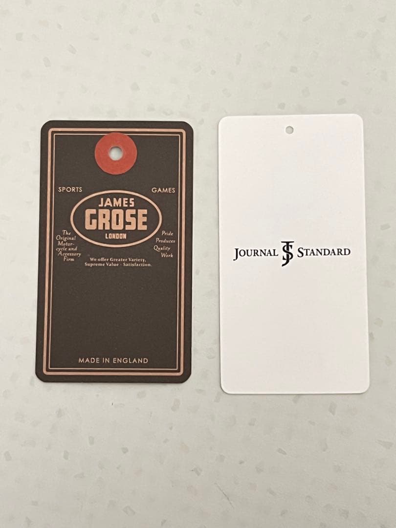 JAMES GROSE CARLTON ライダース 別注 馬革 タグ有 42