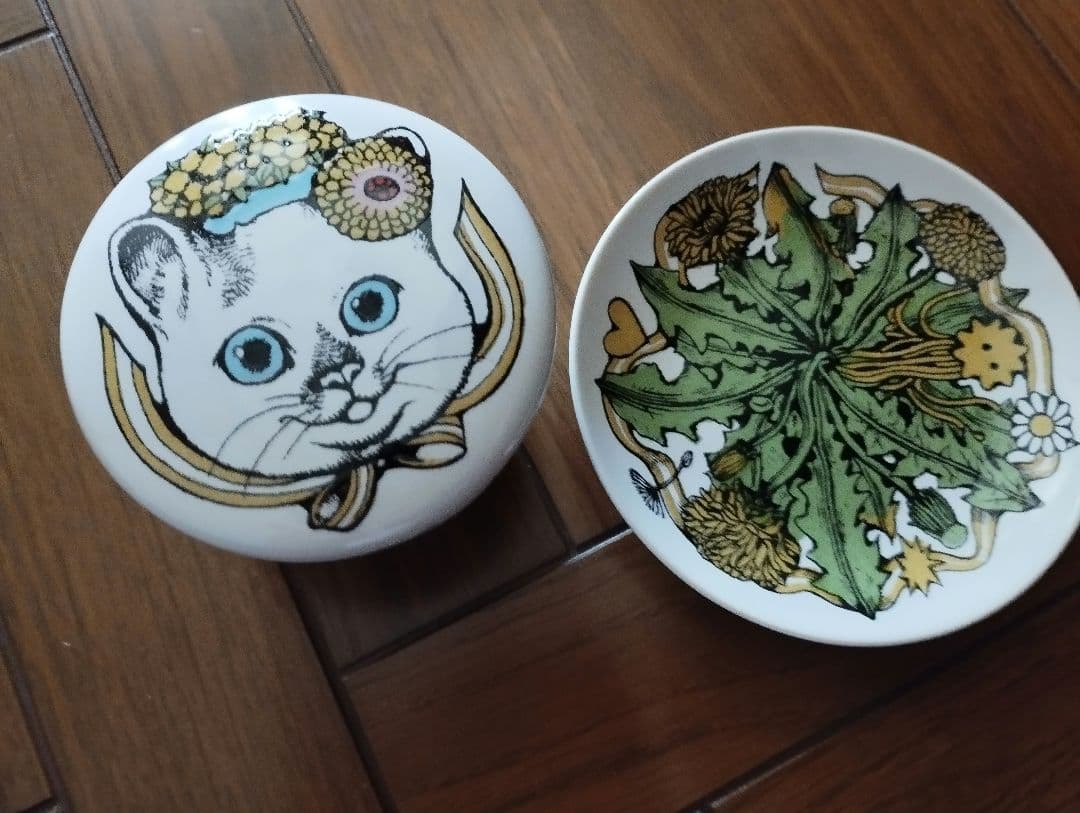 プ*ル様 ヒグチユウコ　湯呑み＆皿　こはる