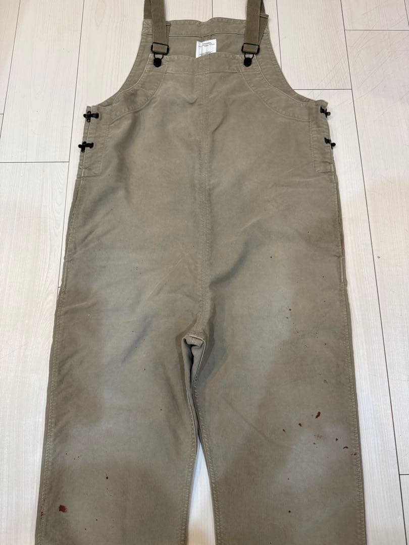極美品 22ss visvim OVERALLS G.CORDS OLIVE 2