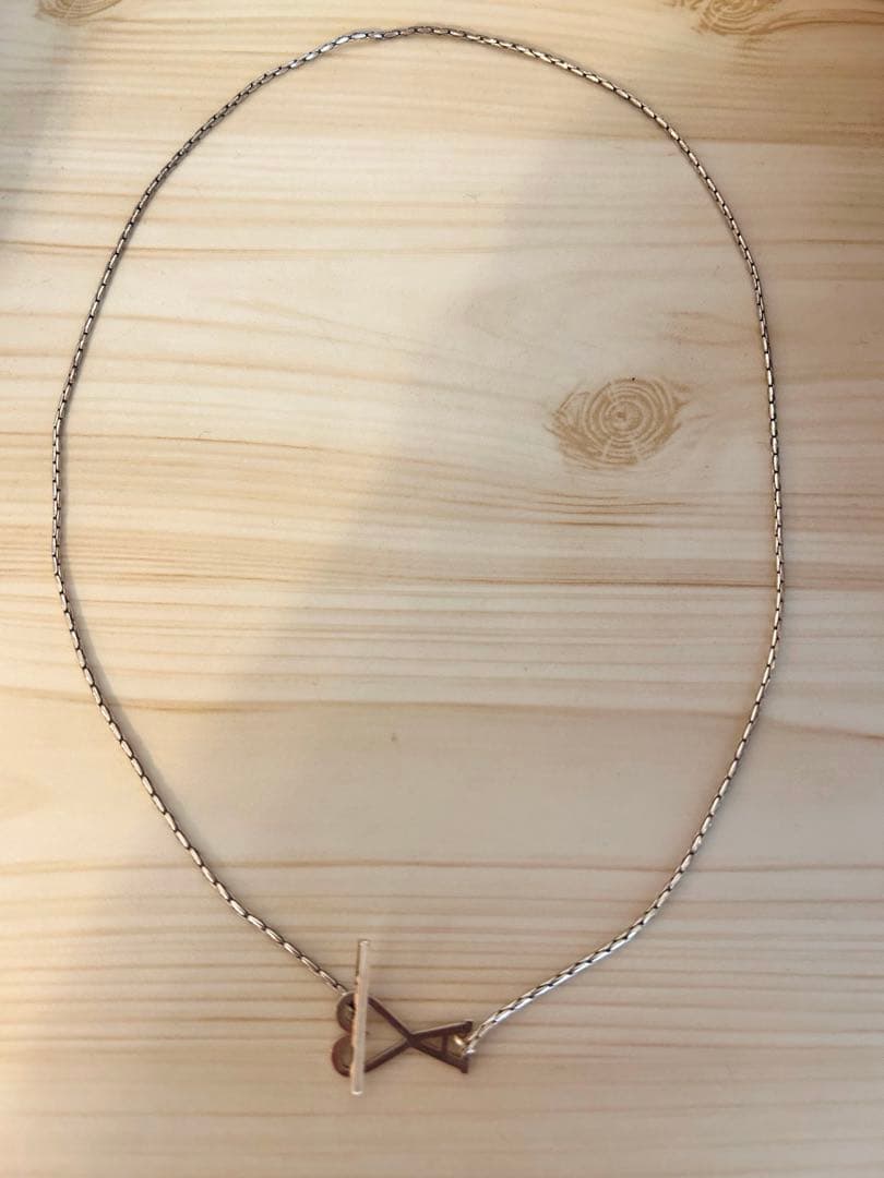 Ami Paris ハートモチーフ シルバーネックレス