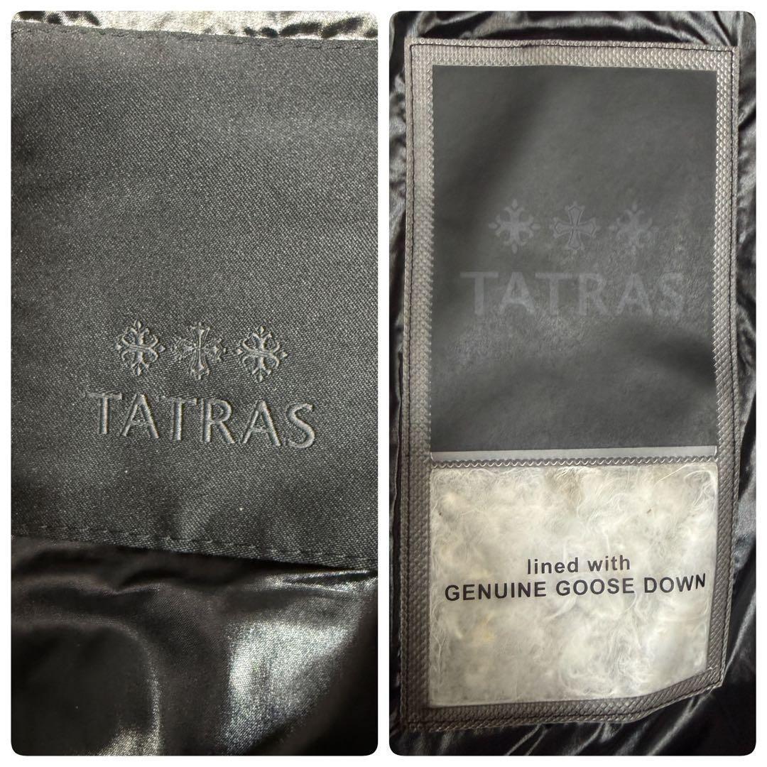極美品 TATRAS FLUANTA タグ付き 24AW ダウンジャケット 黒