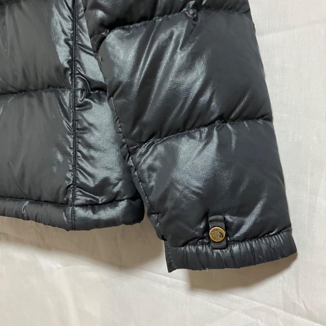 ダウンジャケット ブラック ノースフェイス 黒ヌプシ NUPTSE DOWN