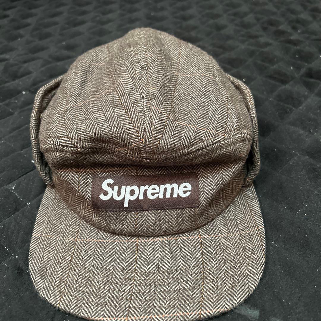 Supreme ヘリンボーンキャップ S/M