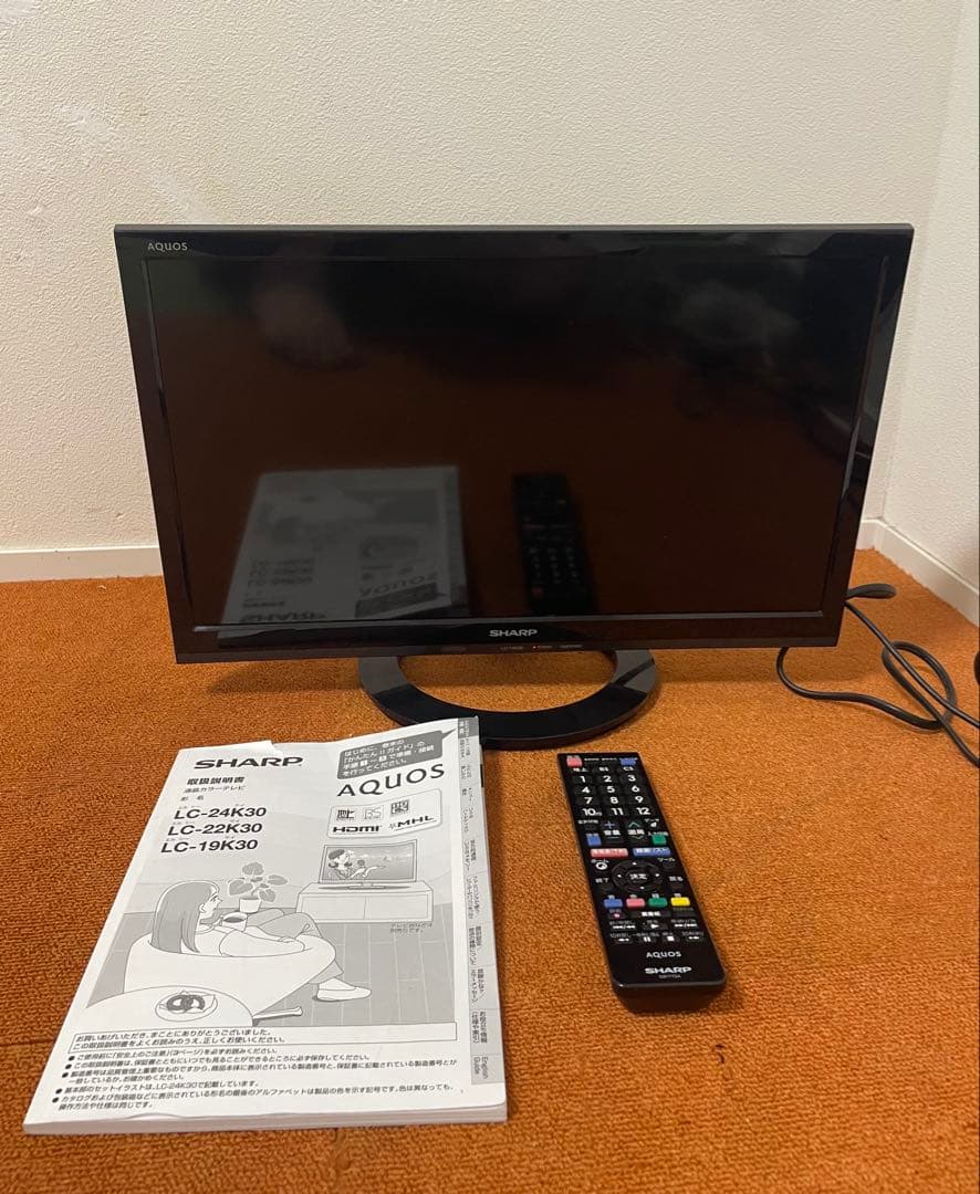 ぴ太郎　シャープ 19V型 液晶テレビ ハイビジョン 外付HDD対応