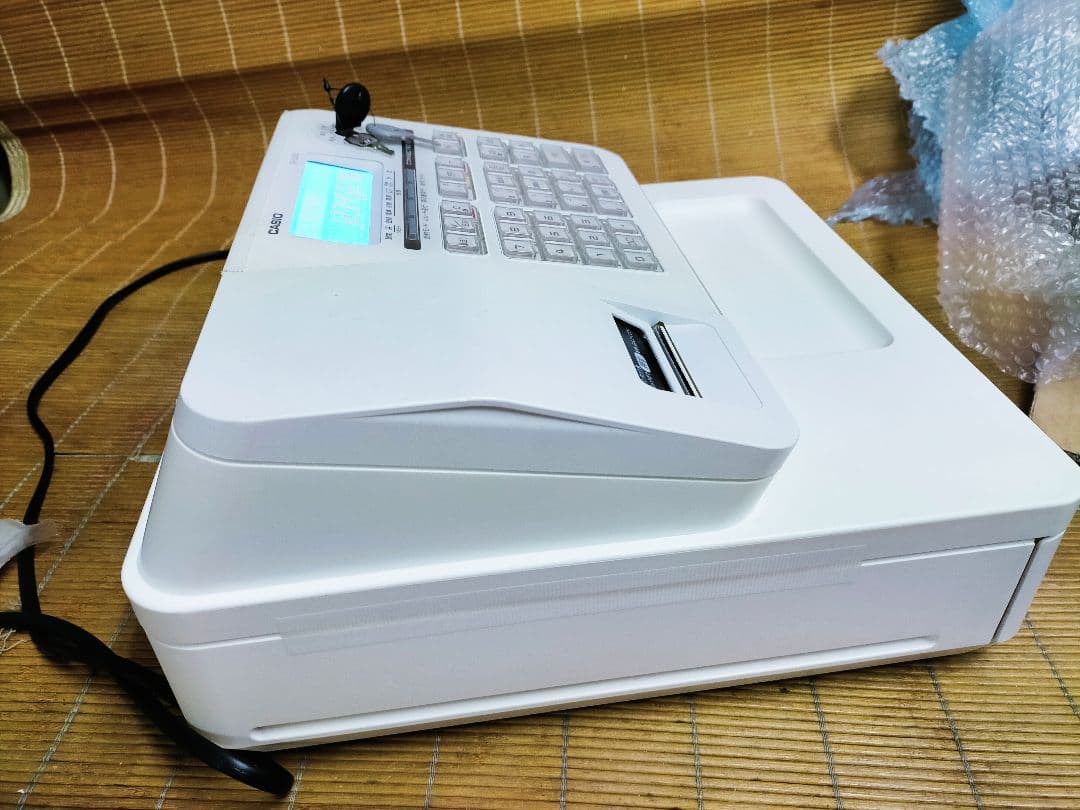 カシオレジスター　SR-S200　最新機種　スマホ設定売上管理　744444