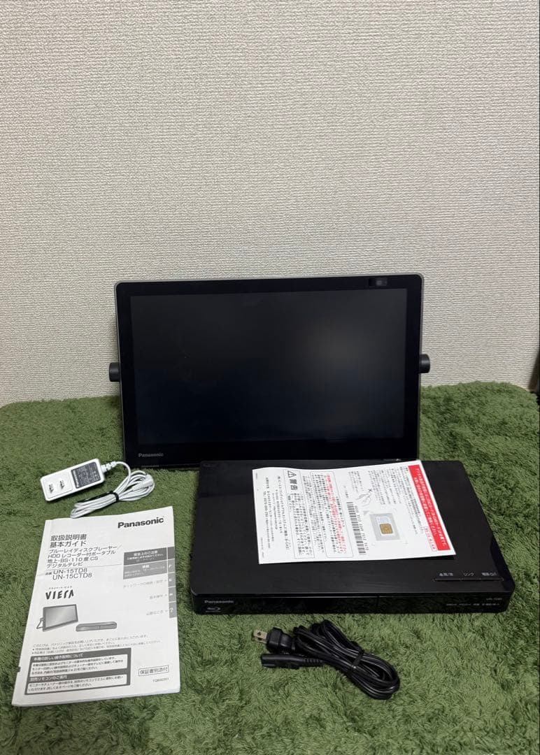 Panasonic　プライベートビエラ UN-15CTD8 防水　タッチパネル