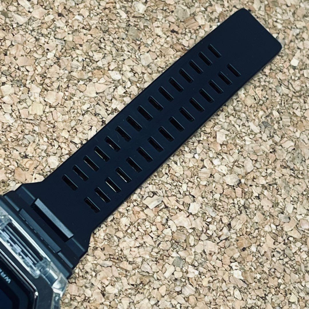 カシオGーLIDE/GBXー100Sー1JF 国内正規品/メンズブラック／クリア