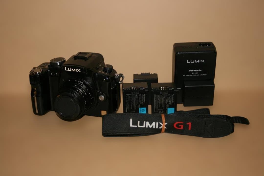 【すぐ遊べるセット】LUMIX G1 ＋ Cマウント35mm単焦点