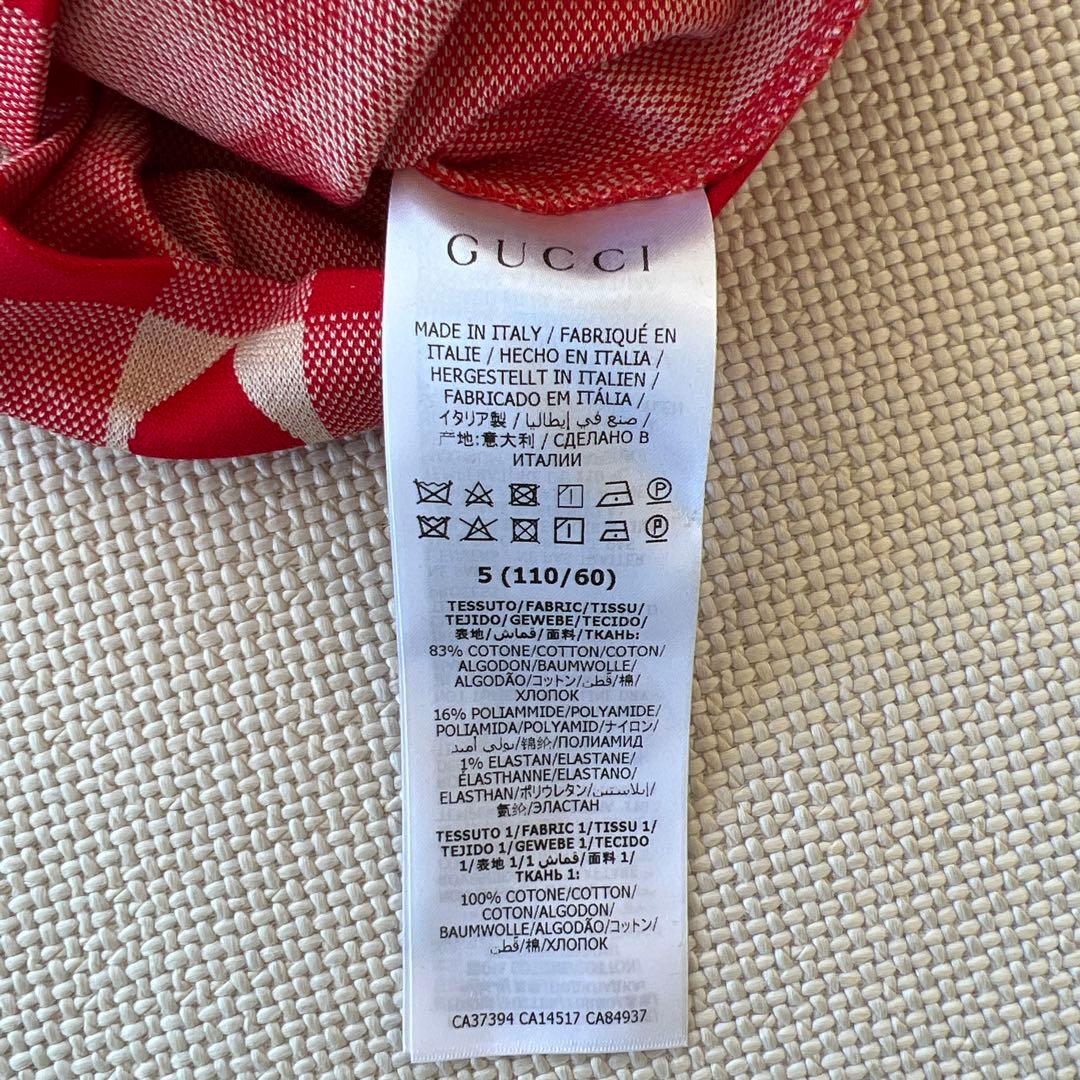 最終お値下げ❣️GUCCI 半袖ワンピース 110⭐️