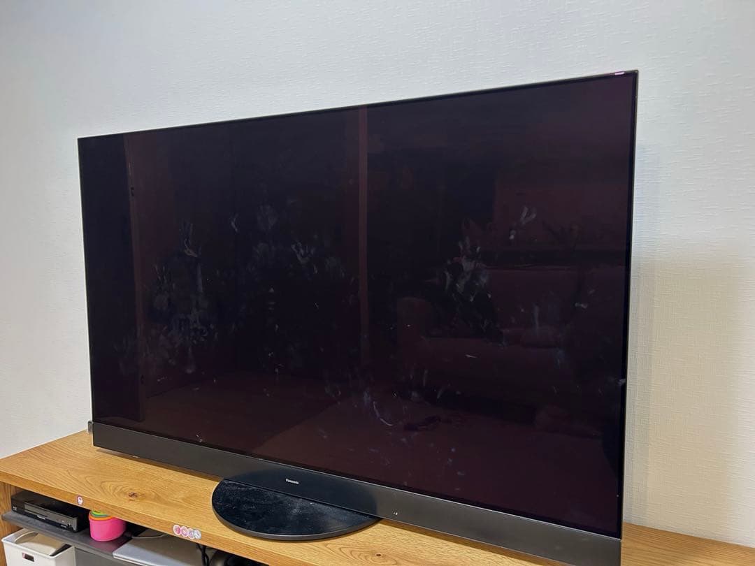 【ジャンク】Panasonic TH-55MZ2500 赤ランプ点灯　たのメル便