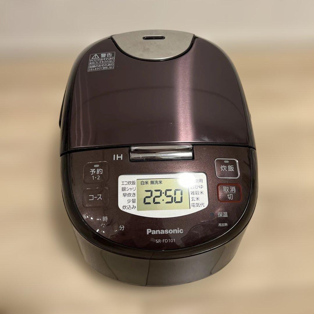 炊飯器　Panasonic SR-FD101 5.5合炊き