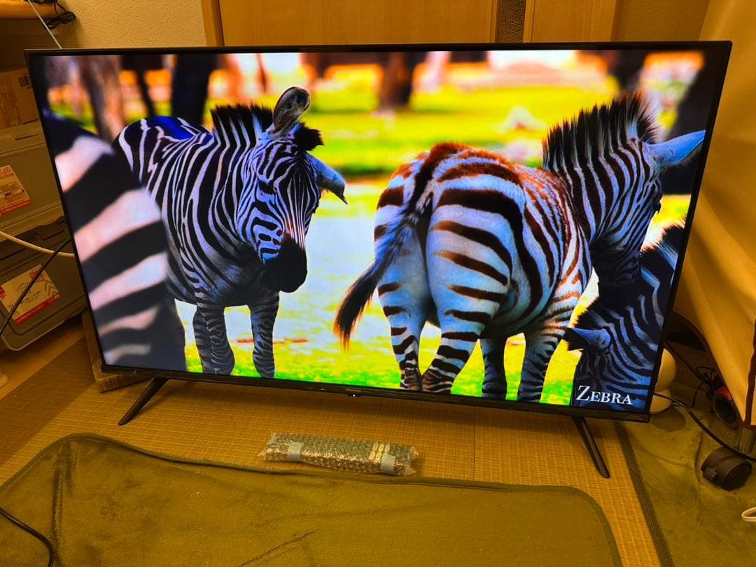 ハイセンス hisense 43型　スマートテレビ 43E6G　21年製極美品！