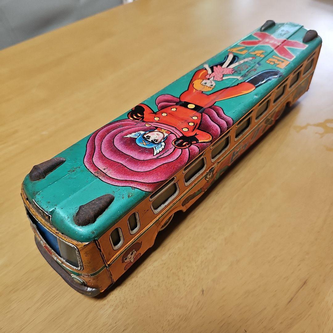 ビッグX バス　ブリキおもちゃ 三浦トーイ？　1965年？