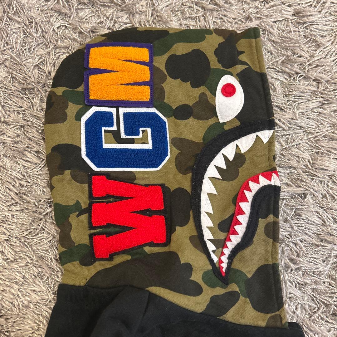 A BATHING APE エイプ シャーク　キルティング　レディース