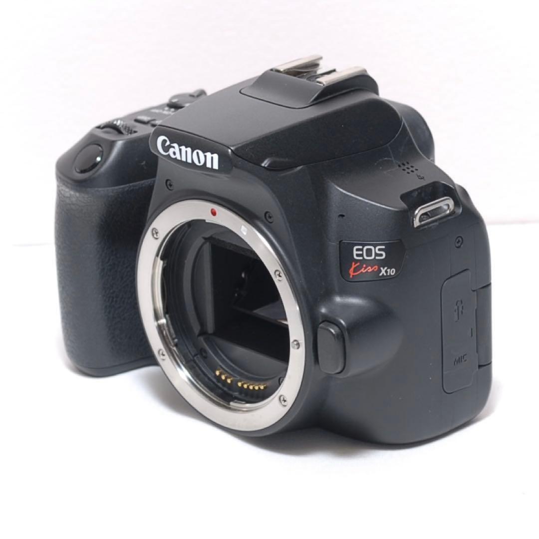✨美品✨Canon Kiss X10✨高性能＆超望遠✨ダブルレンズ✨4K動画撮影