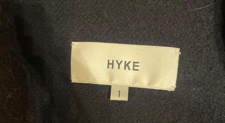 HYKE ハイク　チェスターコート　ショップコート　1