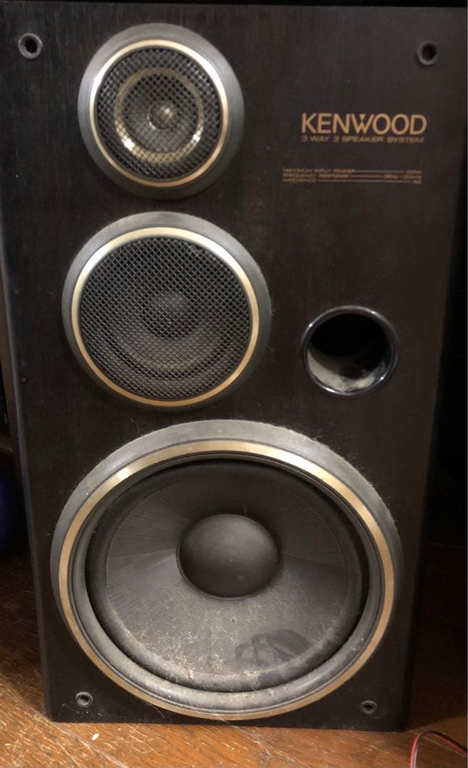 KENWOOD 3ウェイスピーカー2個