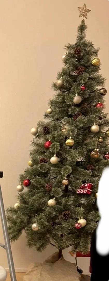 【憧れの北欧風】180cm ジュールレンケリ クリスマスツリーセット