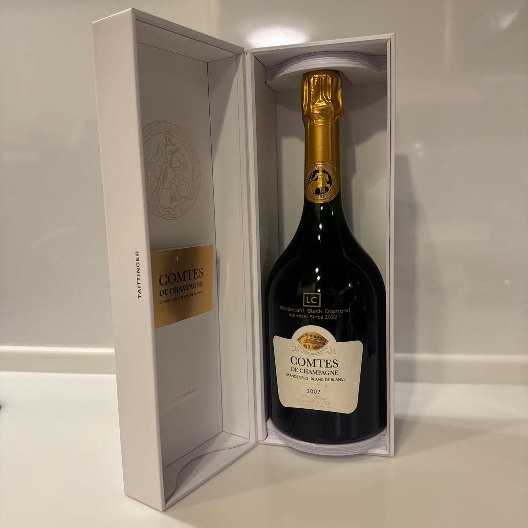 テタンジェコントドシャンパーニュComtes de Champagne2007
