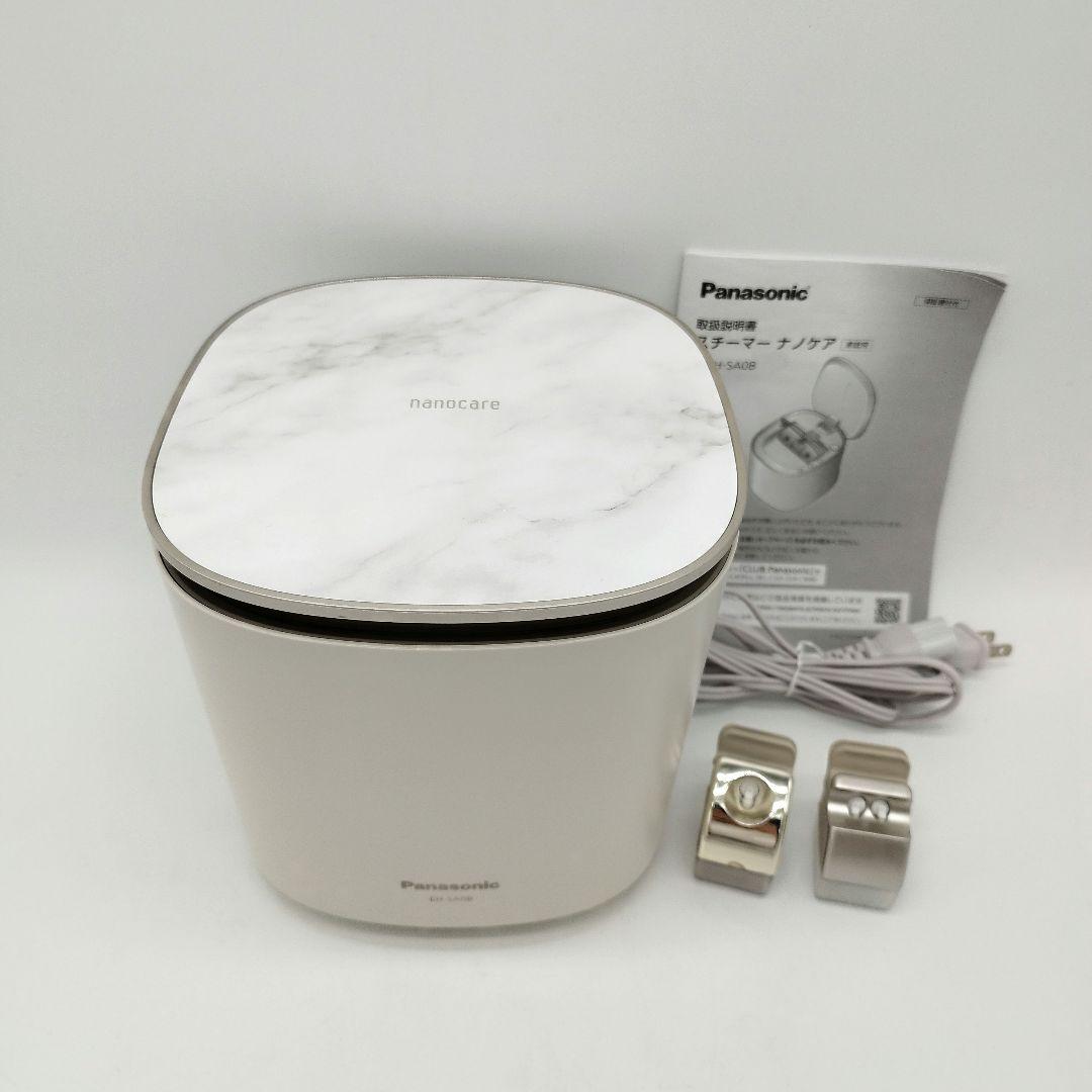 【美品】パナソニック　スチーマー ナノケア　EH-SA0B　アタッチメント付