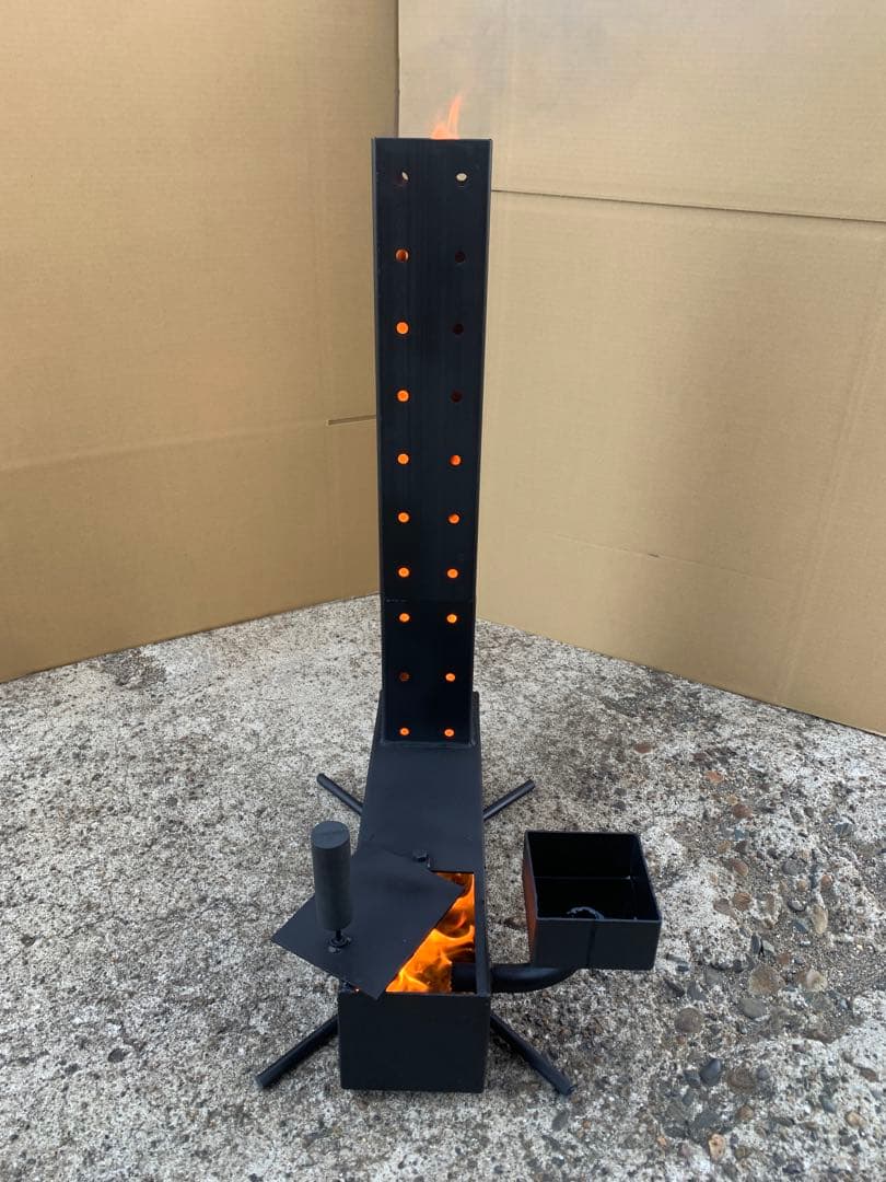 よも出品❣️廃油ストーブ　高品質・高効率 ロケットストーブ
