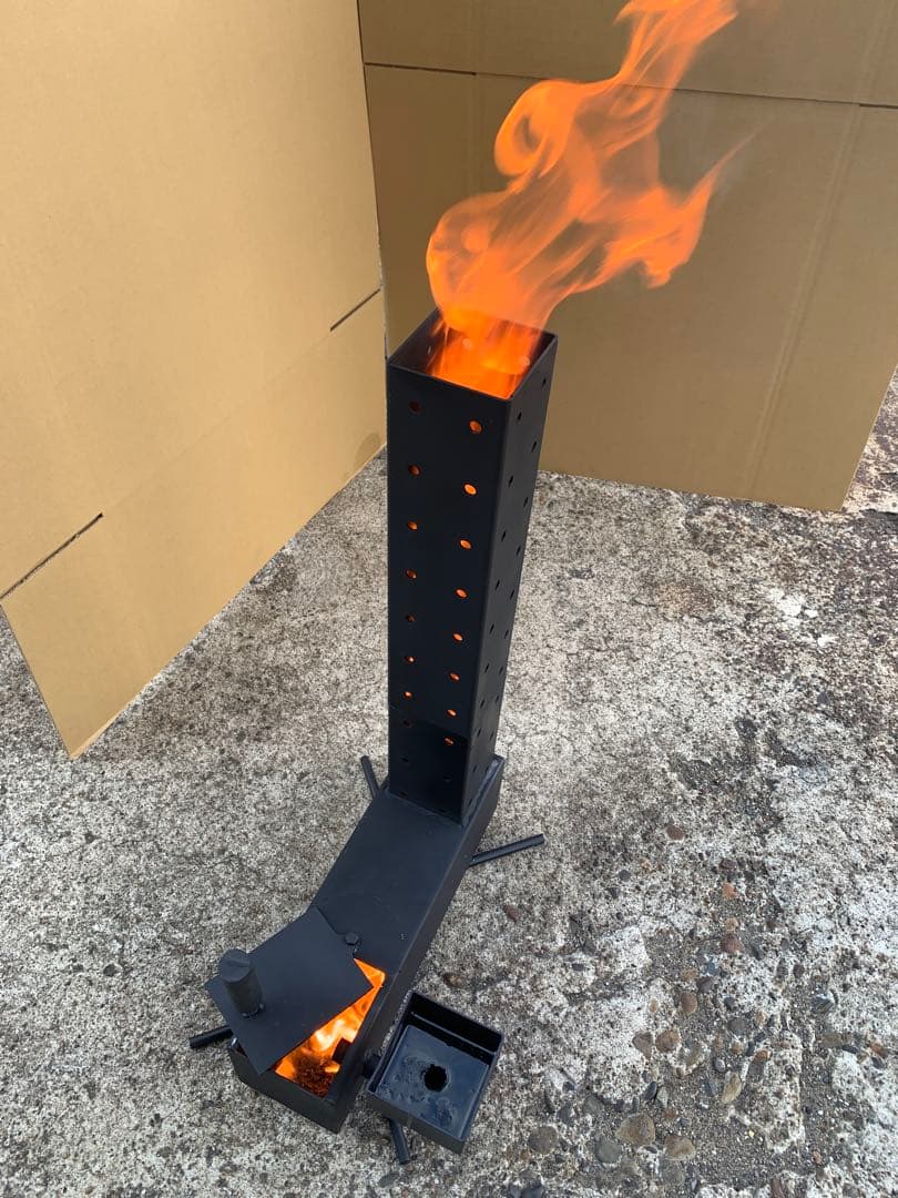 よも出品❣️廃油ストーブ　高品質・高効率 ロケットストーブ